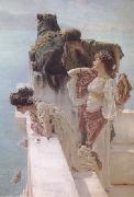 Alma-Tadema, Sir Lawrence Coign of Vantage (mk23) Spain oil painting artist